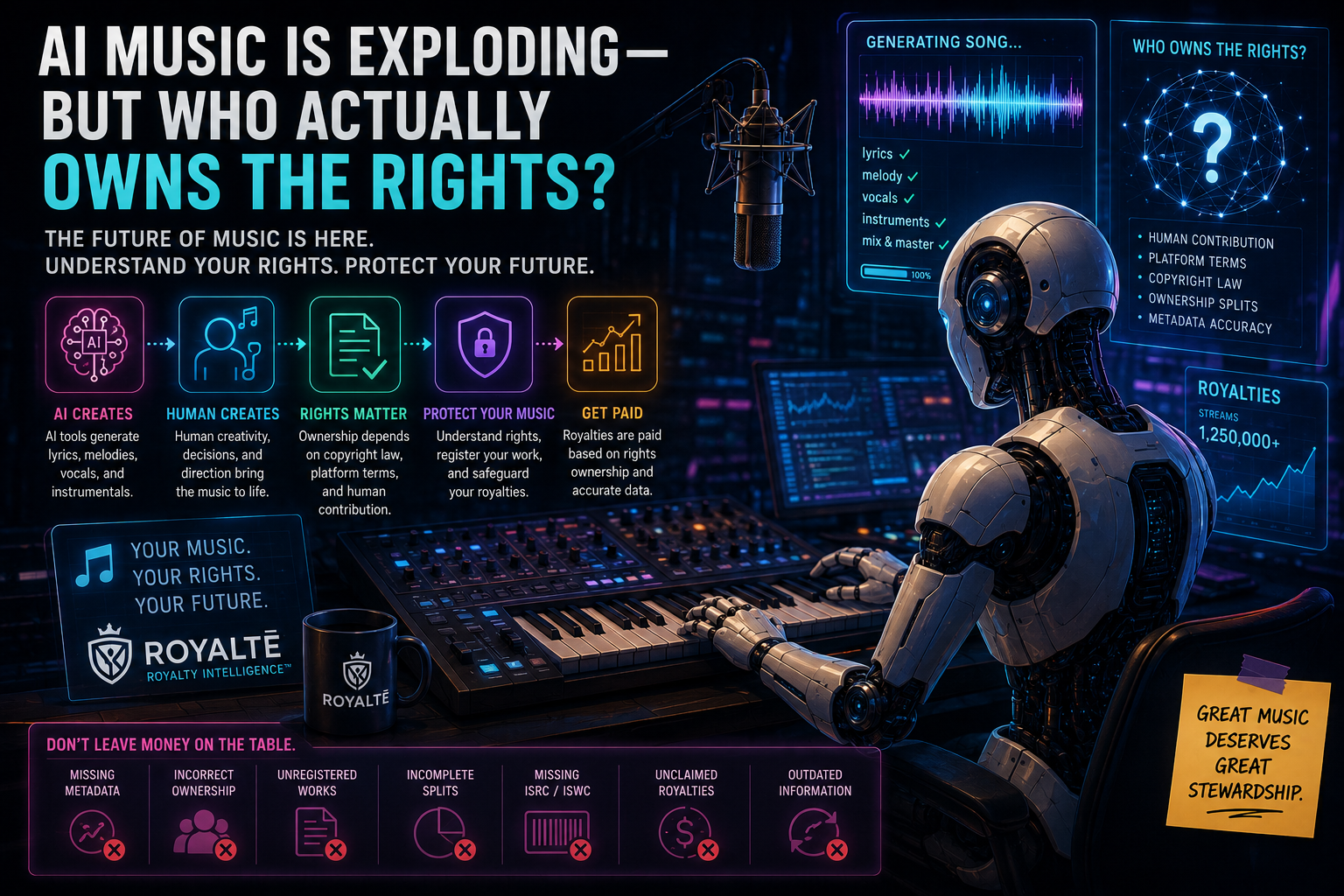 AI Music Is Exploding—But Who Actually Owns the Rights?