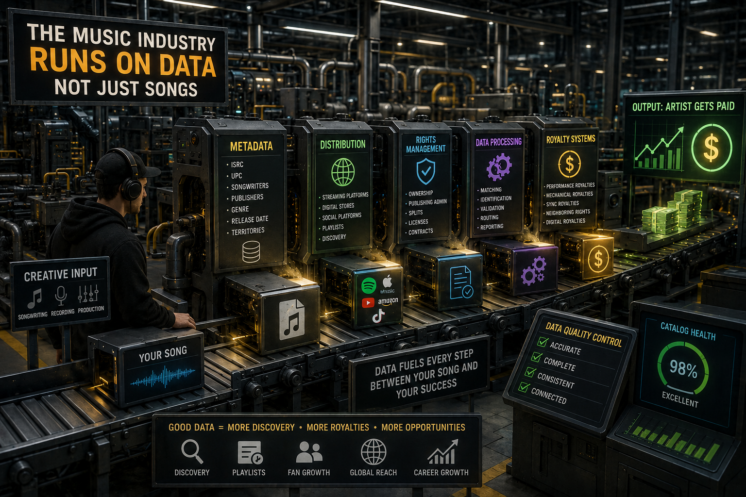 The Music Industry Runs on Data—Not Just Songs
