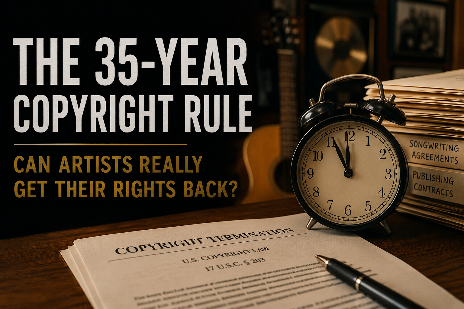 The 35-Year Copyright Rule: Can Artists Really Get Their Rights Back?